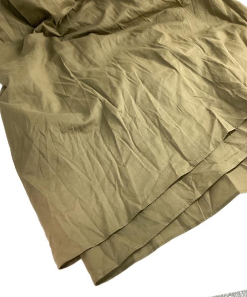 SLOBE IENA（スローブ イエナ）SLOBE IENA (スローブ イエナ) コットンシャーリングノースリーブワンピース ベージュ サイズ:FREEの古着・服飾アイテム