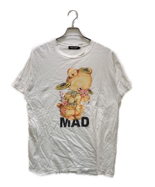 UNDERCOVER（アンダーカバー）UNDERCOVER (アンダーカバー) ベアプリントTシャツ ホワイト サイズ:Lの古着・服飾アイテム