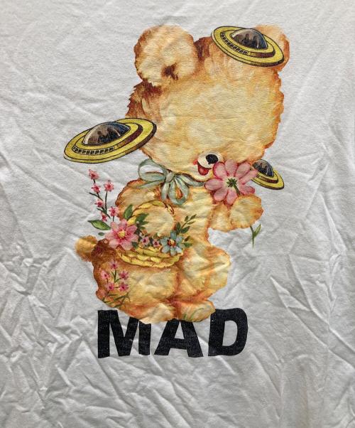 UNDERCOVER（アンダーカバー）UNDERCOVER (アンダーカバー) ベアプリントTシャツ ホワイト サイズ:Lの古着・服飾アイテム