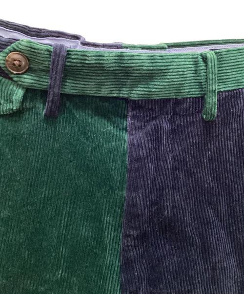 POLO RALPH LAUREN（ポロ・ラルフローレン）POLO RALPH LAUREN (ポロ・ラルフローレン) クレイジーパターン サイドアジャストコーデュロイパンツ マルチカラー サイズ:34の古着・服飾アイテム