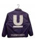 UNDERCOVER (アンダーカバー) Uロゴコーチジャケット ネイビー サイズ:1：8000円
