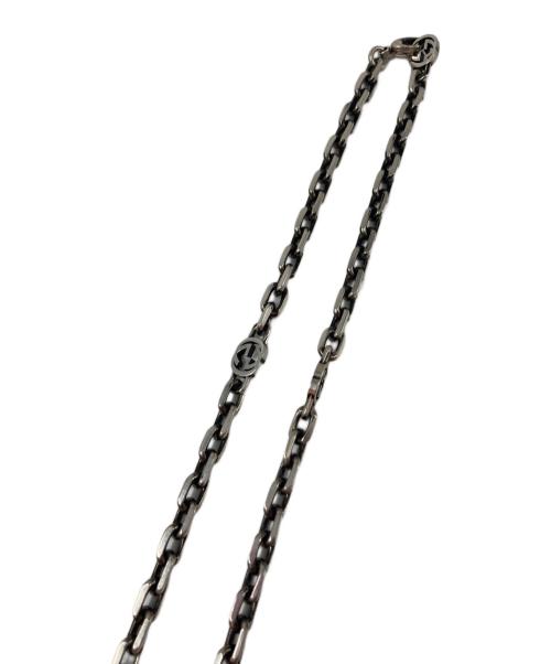 GUCCI（グッチ）GUCCI (グッチ) インターロッキングG チェーンネックレス シルバーの古着・服飾アイテム