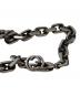 中古・古着 GUCCI (グッチ) インターロッキングG チェーンネックレス シルバー：47000円