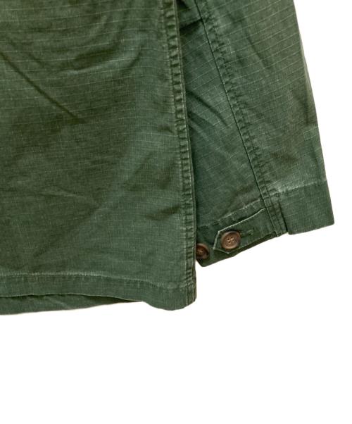 baexfate（ベクスフェイト）baexfate (ベクスフェイト) Sonny Label (サニーレーベル) 別注ムラ染リップストップカバーオール グリーン サイズ:L 未使用品の古着・服飾アイテム