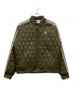 adidas Originalsアディダスオリジナル）の古着「QUILTED SST TRACKTOP」｜グリーン