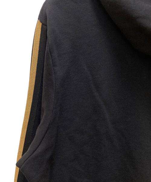 HYDROGEN（ハイドロゲン）HYDROGEN (ハイドロゲン) ワッペンジップパーカー ブラック サイズ:XLの古着・服飾アイテム