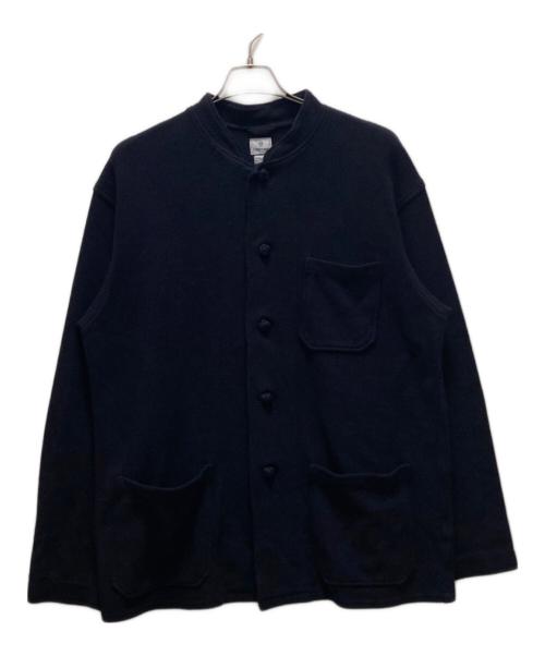 charcoal（チャコール）charcoal (チャコール) フレンチチャイナジャケット ネイビー サイズ:Lの古着・服飾アイテム