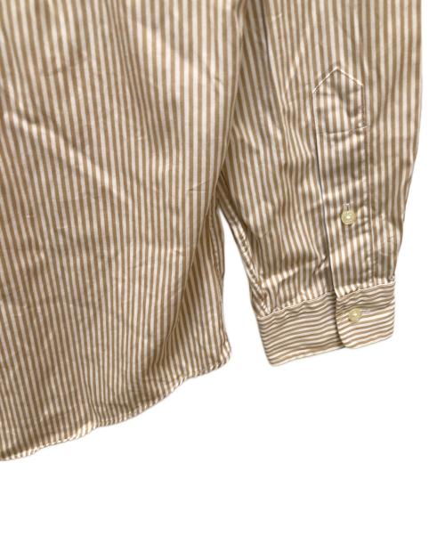 RALPH LAUREN（ラルフローレン）RALPH LAUREN (ラルフローレン) ストライプBDシャツ ベージュ サイズ:Mの古着・服飾アイテム