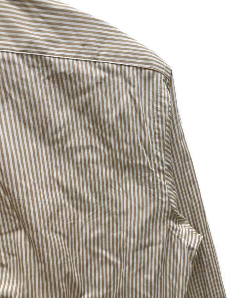 RALPH LAUREN（ラルフローレン）RALPH LAUREN (ラルフローレン) ストライプBDシャツ ベージュ サイズ:Mの古着・服飾アイテム