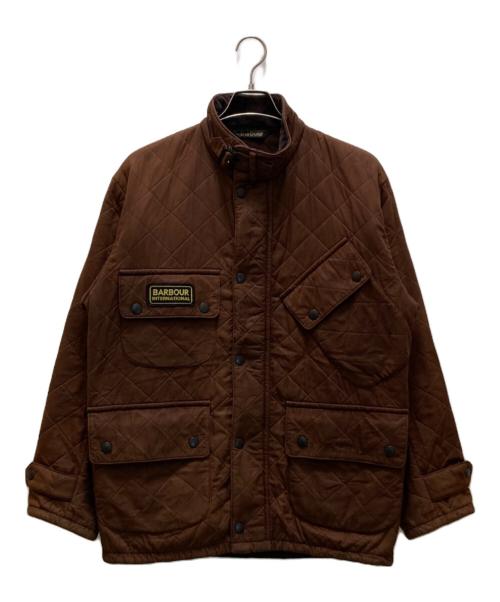 Barbour（バブアー）Barbour (バブアー) インターナショナルキルティングジャケット ブラウン サイズ:Mの古着・服飾アイテム