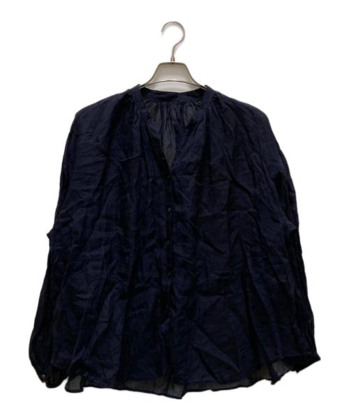 SLOBE IENA（スローブ イエナ）SLOBE IENA (スローブ イエナ) ラミースキッパーシャツ ネイビー サイズ:FREEの古着・服飾アイテム