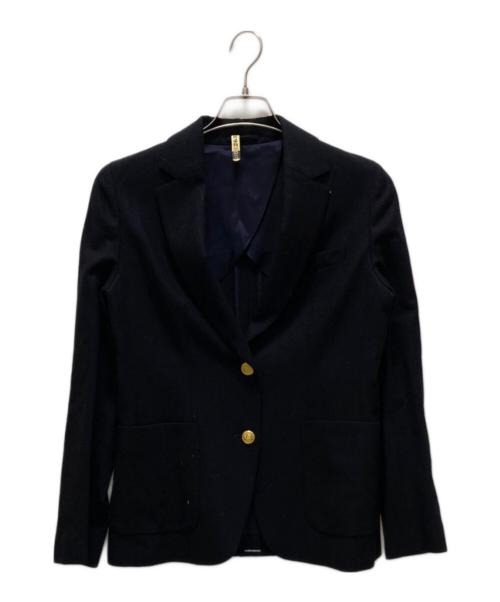 J.PRESS（ジェイプレス）J.PRESS (ジェイプレス) 金釦テーラードジャケット ネイビー サイズ:9の古着・服飾アイテム