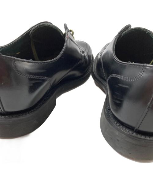 SANDERS（サンダース）SANDERS (サンダース) BEAMS BOY (ビームスボーイ) 別注Uチップミリタリーダービーシューズ / SANDERS Military BEAMS BOYDERBY ブラック サイズ:3の古着・服飾アイテム