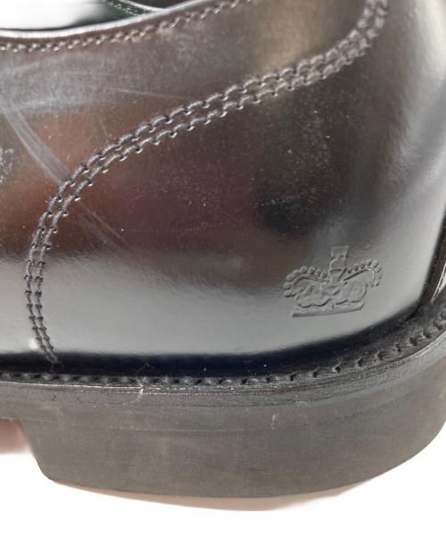 SANDERS（サンダース）SANDERS (サンダース) BEAMS BOY (ビームスボーイ) 別注Uチップミリタリーダービーシューズ / SANDERS Military BEAMS BOYDERBY ブラック サイズ:3の古着・服飾アイテム