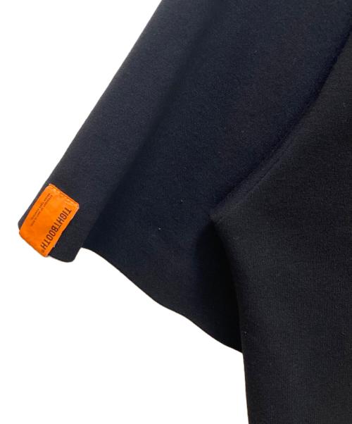 TIGHTBOOTH PRODUCTION（タイトブースプロダクション）TIGHTBOOTH PRODUCTION (タイトブースプロダクション) JERSEY OPEN POLO ブラック サイズ:Lの古着・服飾アイテム
