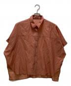 JOURNAL STANDARDジャーナルスタンダード）の古着「ブライトシアーローンスクエアシャツ」｜ピンク