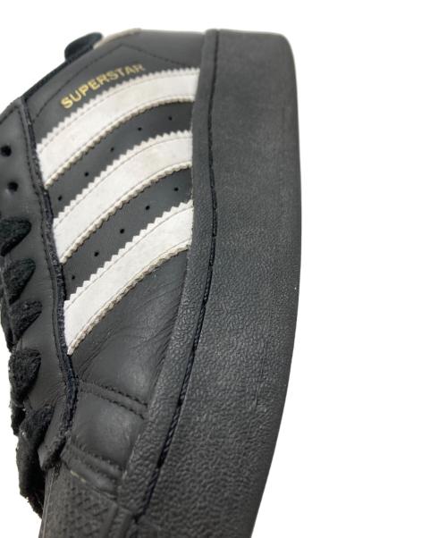 adidas（アディダス）adidas (アディダス) スーパースター エクストララージ / SUPERSTAR XLG ブラック サイズ:26.5の古着・服飾アイテム