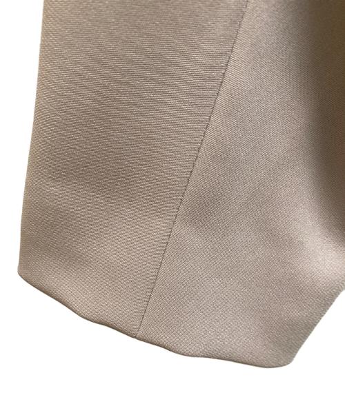 MOGA（モガ）MOGA (モガ) ノーカラージャケット ベージュ サイズ:2の古着・服飾アイテム