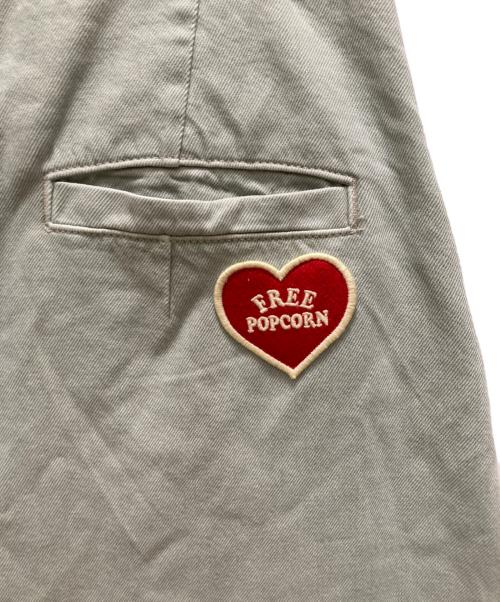 ZARA（ザラ）ZARA (ザラ) harry lambert (ハリー・ランバート) バルーンスリープフィットデニムパンツ グリーン サイズ:40の古着・服飾アイテム