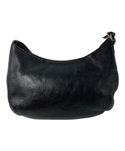 LAUREN RALPH LAUREN（ローレンラルフローレン）LAUREN RALPH LAUREN (ローレンラルフローレン) ワンショルダーバッグ ブラックの古着・服飾アイテム