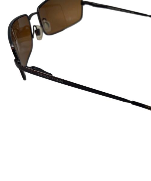 GIORGIO ARMANI（ジョルジョアルマーニ）GIORGIO ARMANI (ジョルジョアルマーニ) サングラス ブラウン サイズ:57□16 120の古着・服飾アイテム