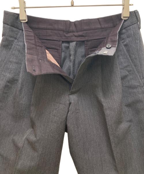 KOLOR（カラー）KOLOR (カラー) ウールサージタックパンツ グレー サイズ:1の古着・服飾アイテム
