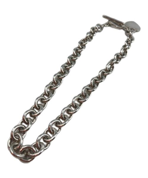 TIFFANY & Co.（ティファニー）TIFFANY & Co. (ティファニー) ハートタグトグルチョーカーネックレス シルバー サイズ:42.5の古着・服飾アイテム