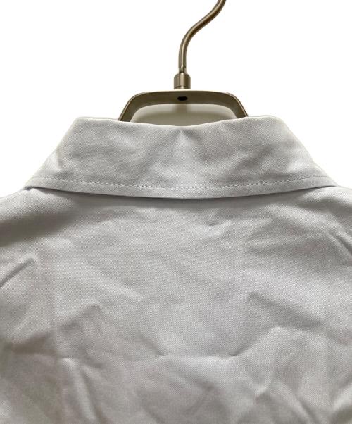 maison kitsune（メゾンキツネ）MAISON KITSUNE (メゾンキツネ) コントアー フォックスヘッド カジュアル BD シャツ ブルー サイズ:XLの古着・服飾アイテム