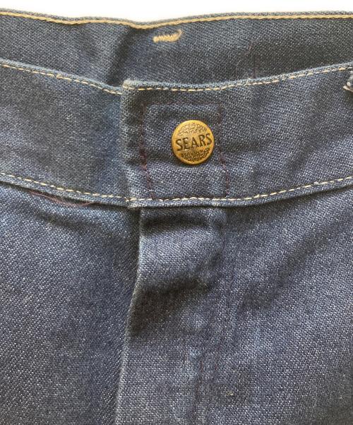 Sears（シアーズ）Sears (シアーズ) ヴィンテージペインターデニムパンツ インディゴ サイズ:36 x 32の古着・服飾アイテム