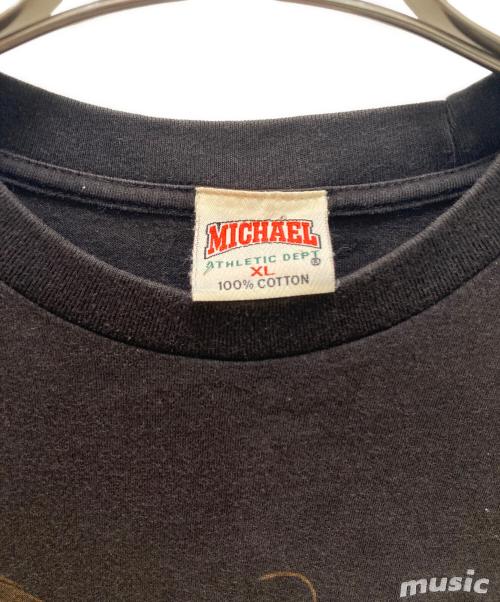 MICHAEL（ミカエル）MICHAEL (ミカエル) ヴィンテージ両面バンドTシャツ ブラック サイズ:XLの古着・服飾アイテム