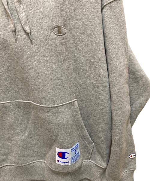 Champion（チャンピオン）Champion (チャンピオン) フーデットスウエットシャツ グレー サイズ:S 未使用品の古着・服飾アイテム