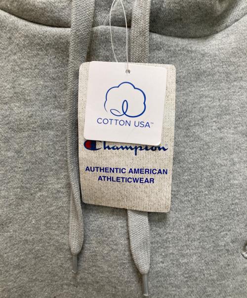 Champion（チャンピオン）Champion (チャンピオン) フーデットスウエットシャツ グレー サイズ:S 未使用品の古着・服飾アイテム