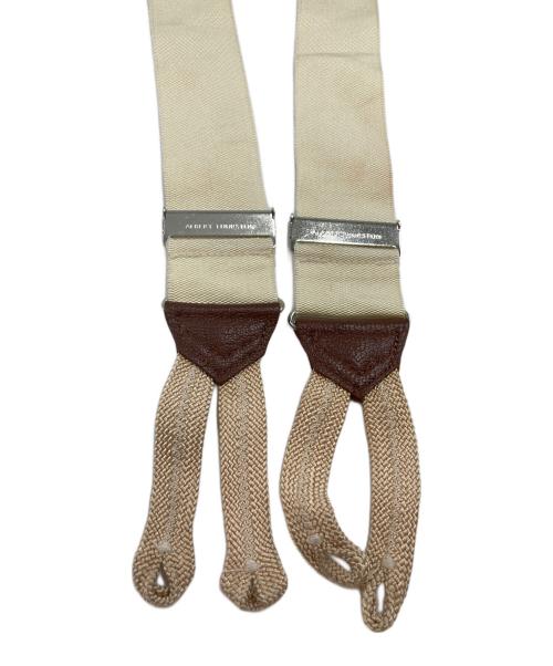 ALBERT THURSTON（アルバートサーストン）ALBERT THURSTON (アルバートサーストン) サスペンダー ホワイトの古着・服飾アイテム