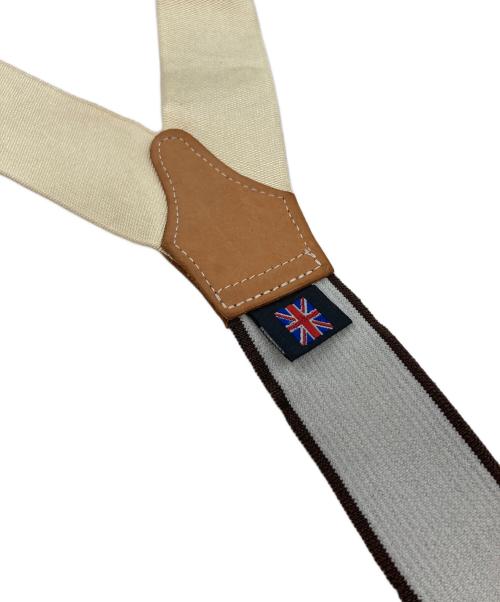 ALBERT THURSTON（アルバートサーストン）ALBERT THURSTON (アルバートサーストン) サスペンダー ホワイトの古着・服飾アイテム