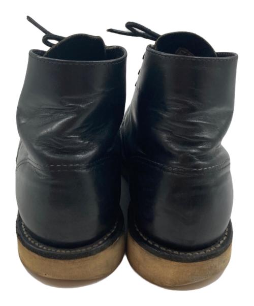 RED WING（レッドウィング）RED WING (レッドウィング) 6インチ クラシックラウンド ブラック サイズ:7 1/2 Dの古着・服飾アイテム