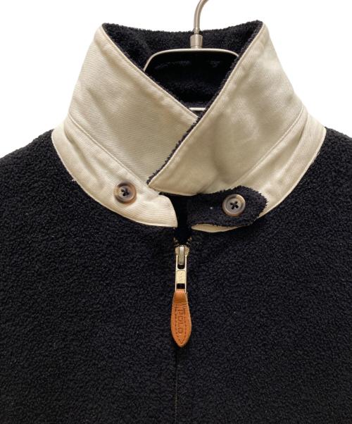 POLO RALPH LAUREN（ポロ・ラルフローレン）POLO RALPH LAUREN (ポロ・ラルフローレン) ヴィンテージフリーススイングトップ ブラック サイズ:Sの古着・服飾アイテム