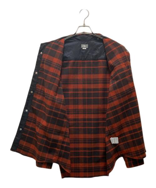 THE NORTH FACE（ザ ノース フェイス）THE NORTH FACE (ザ ノース フェイス) ロングスリーブストレッチフランネルシャツ オレンジ サイズ:XLの古着・服飾アイテム