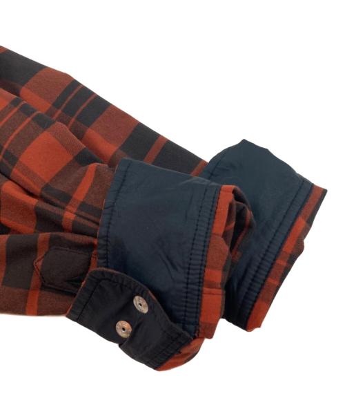 THE NORTH FACE（ザ ノース フェイス）THE NORTH FACE (ザ ノース フェイス) ロングスリーブストレッチフランネルシャツ オレンジ サイズ:XLの古着・服飾アイテム