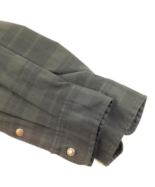 THE NORTH FACE（ザ ノース フェイス）THE NORTH FACE (ザ ノース フェイス) ロングスリーブストレッチフランネルシャツ ブラック サイズ:XLの古着・服飾アイテム