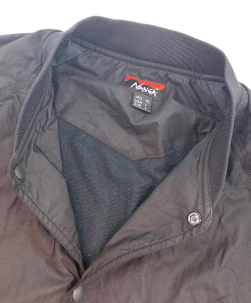 NANGA（ナンガ）NANGA (ナンガ) リブカラーコーチジャケット ブラック サイズ:XLの古着・服飾アイテム