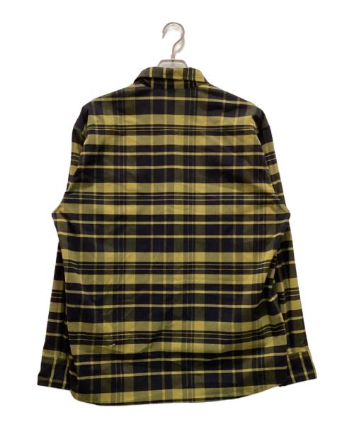 THE NORTH FACE（ザ ノース フェイス）THE NORTH FACE (ザ ノース フェイス) ロングスリーブストレッチフランネルシャツ イエロー サイズ:XLの古着・服飾アイテム