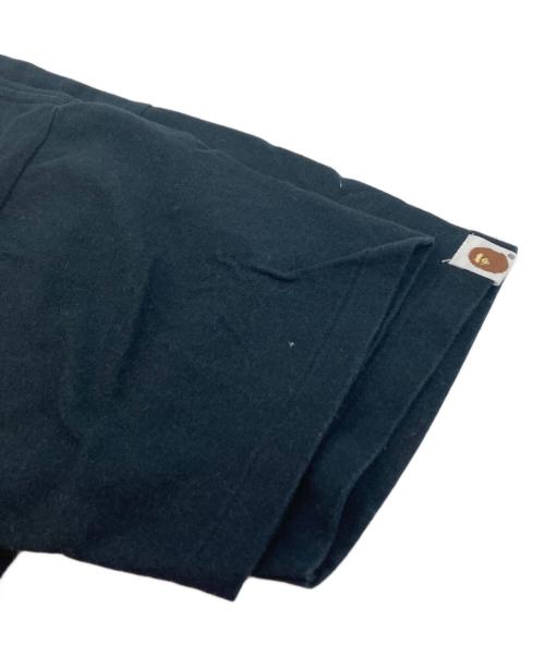 BAPE BY A BATHING APE（ベイプバイアベイシングエイプ）BAPE BY A BATHING APE (ベイプバイアベイシングエイプ) ビッグセンターロゴプリントTシャツ ブラック サイズ:Sの古着・服飾アイテム