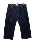 Schottショット）の古着「ワイドシルエットデニム」｜インディゴ