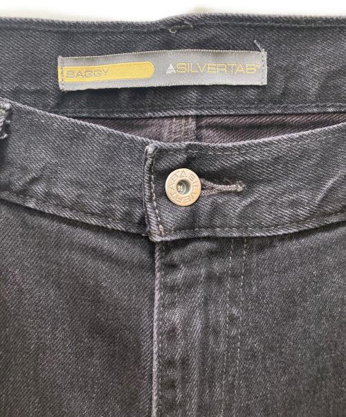 LEVI'S（リーバイス）LEVI'S (リーバイス) シルバータブ バギー カーペンター デニム ブラック サイズ:W36 L30の古着・服飾アイテム