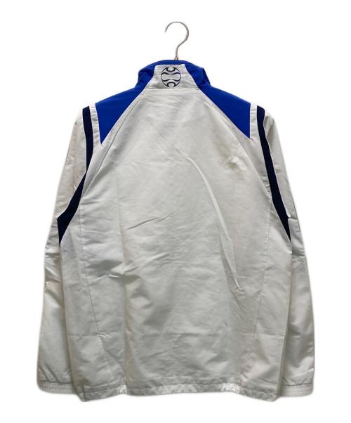 adidas（アディダス）adidas (アディダス) 06-07 プレゼンテーションスーツ ホワイト×ブルー サイズ: Lの古着・服飾アイテム