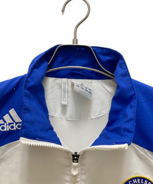 adidas（アディダス）adidas (アディダス) 06-07 プレゼンテーションスーツ ホワイト×ブルー サイズ: Lの古着・服飾アイテム