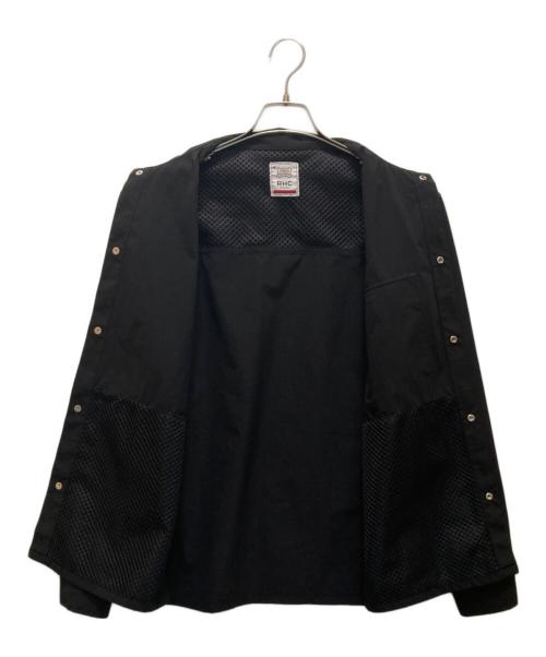 STANDARD CALIFORNIA（スタンダードカリフォルニア）STANDARD CALIFORNIA (スタンダードカリフォルニア) RHC Ron Herman (アールエイチシー ロンハーマン) コーチジャケット ブラック サイズ:Mの古着・服飾アイテム