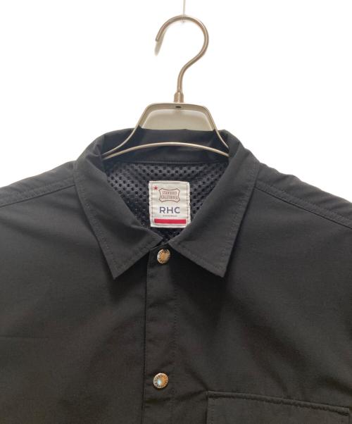 STANDARD CALIFORNIA（スタンダードカリフォルニア）STANDARD CALIFORNIA (スタンダードカリフォルニア) RHC Ron Herman (アールエイチシー ロンハーマン) コーチジャケット ブラック サイズ:Mの古着・服飾アイテム