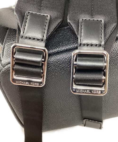 MICHAEL KORS（マイケル・コース）MICHAEL KORS (マイケルコース) シグネチャー ラインデザインリュック ブラウンの古着・服飾アイテム