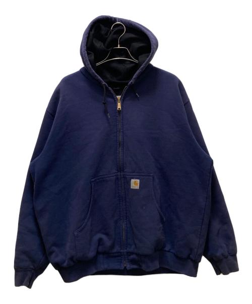 CarHartt（カーハート）CarHartt (カーハート) ジップパーカー ネイビー サイズ:XLの古着・服飾アイテム
